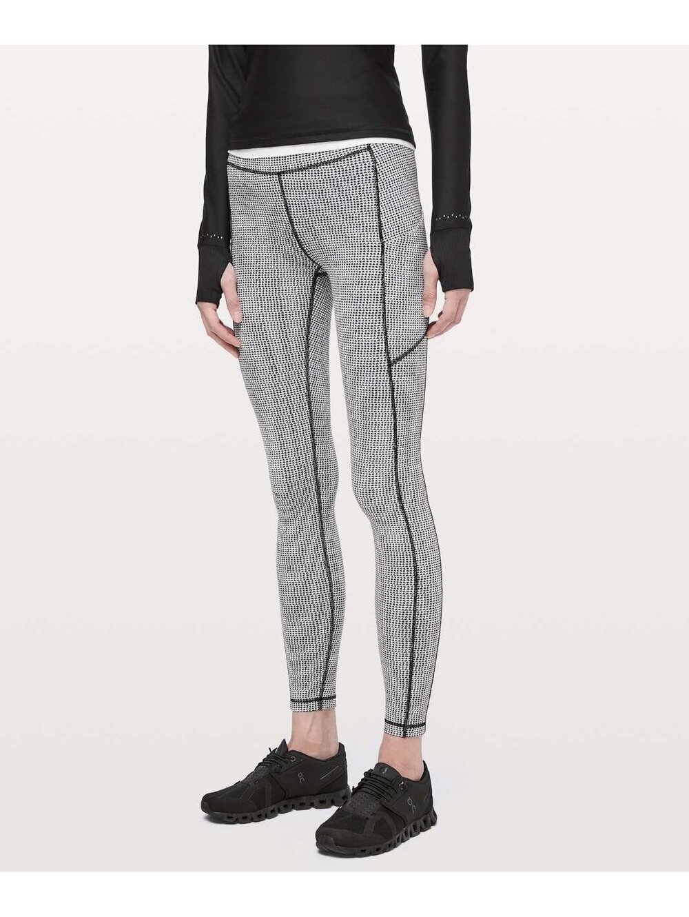 Lululemon  Black and White Black and White Patterned 4
